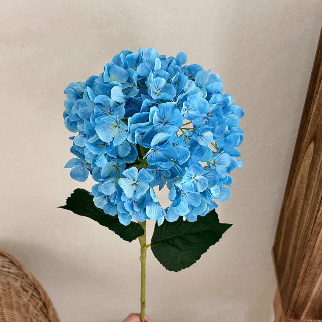 Lifelike Hydrangea Flower Stem