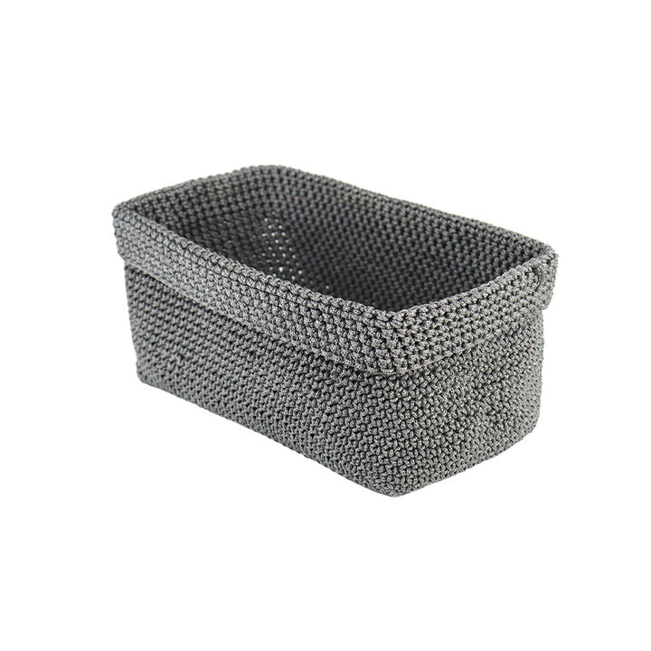 Hand-knotted storage baskets