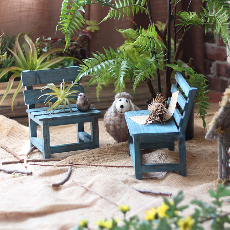 Miniature wooden chair