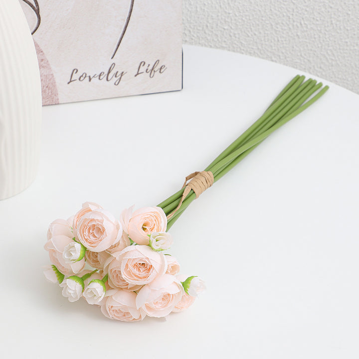 Decorative art bouquet with elegant roses