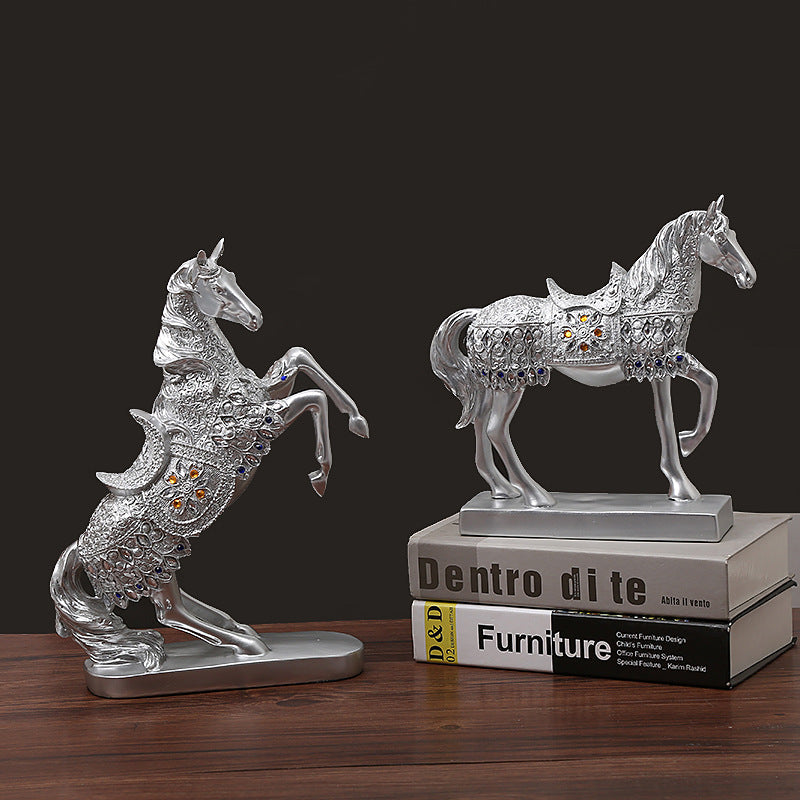 Elegant and artistic horse figure