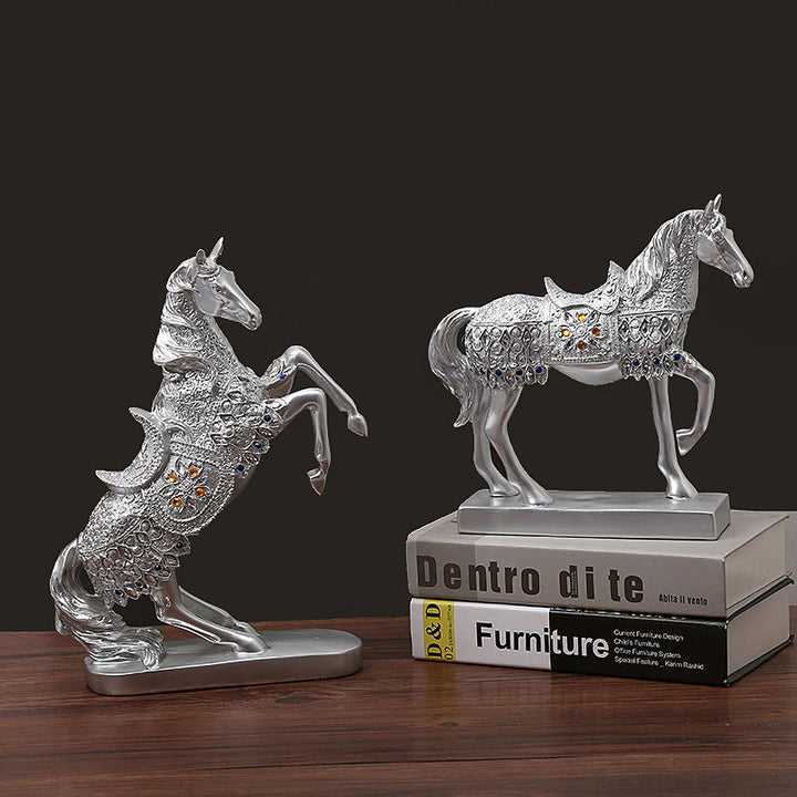 Elegant and artistic horse figure