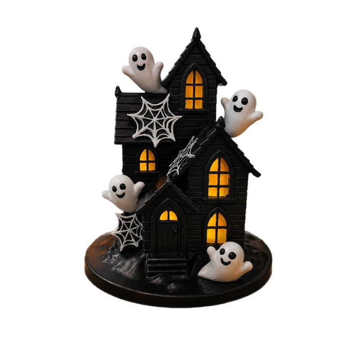 Halloween Deco House with spooky ghosts