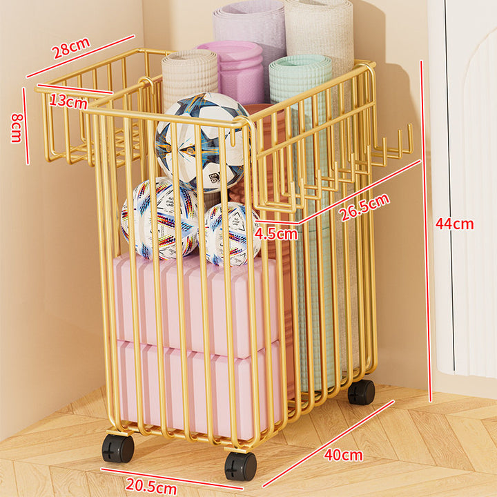 Versatile trolley with partition walls