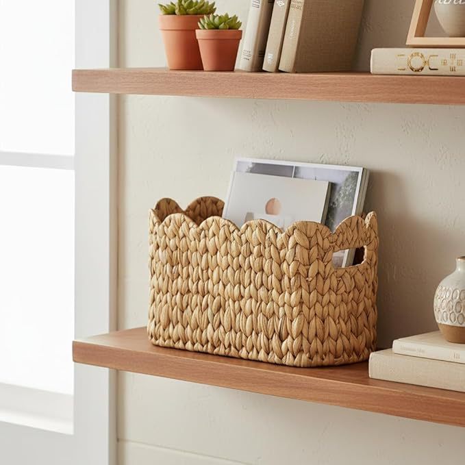 Woven Seagrass Storage Bin