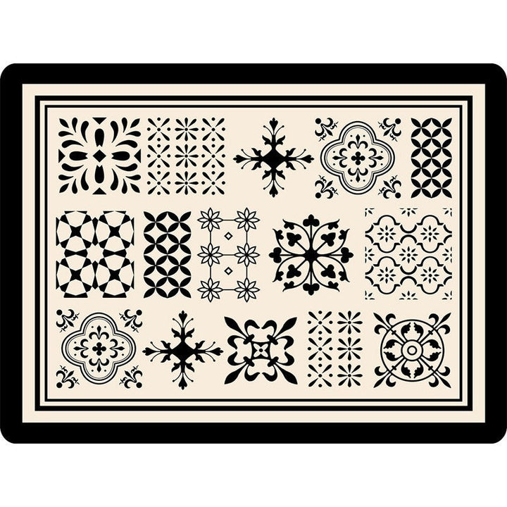 Decorative Botanical Kitchen Mat