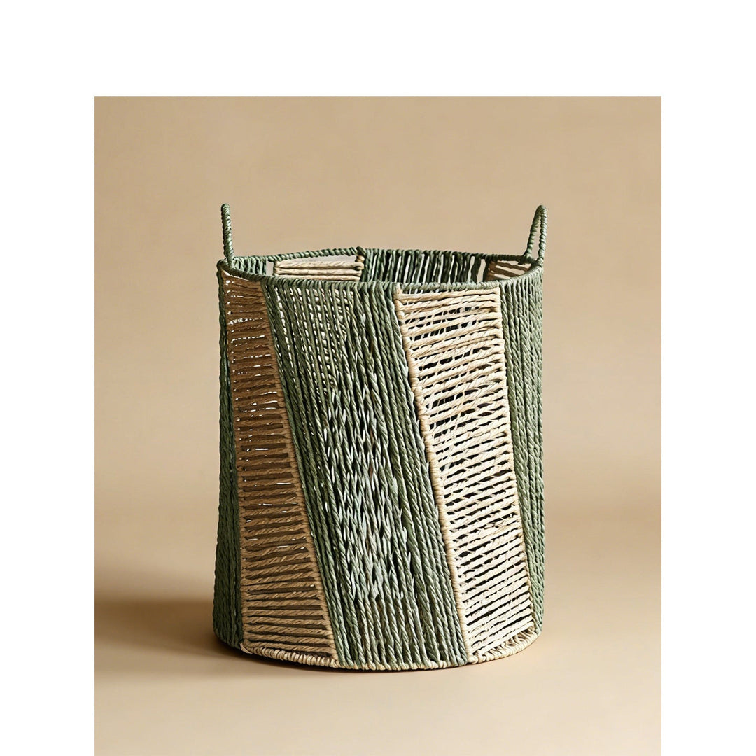 Decorative storage basket