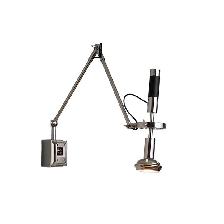 Adjustable wall spotlight