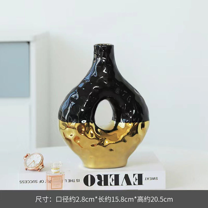 Decorative ceramic vase
