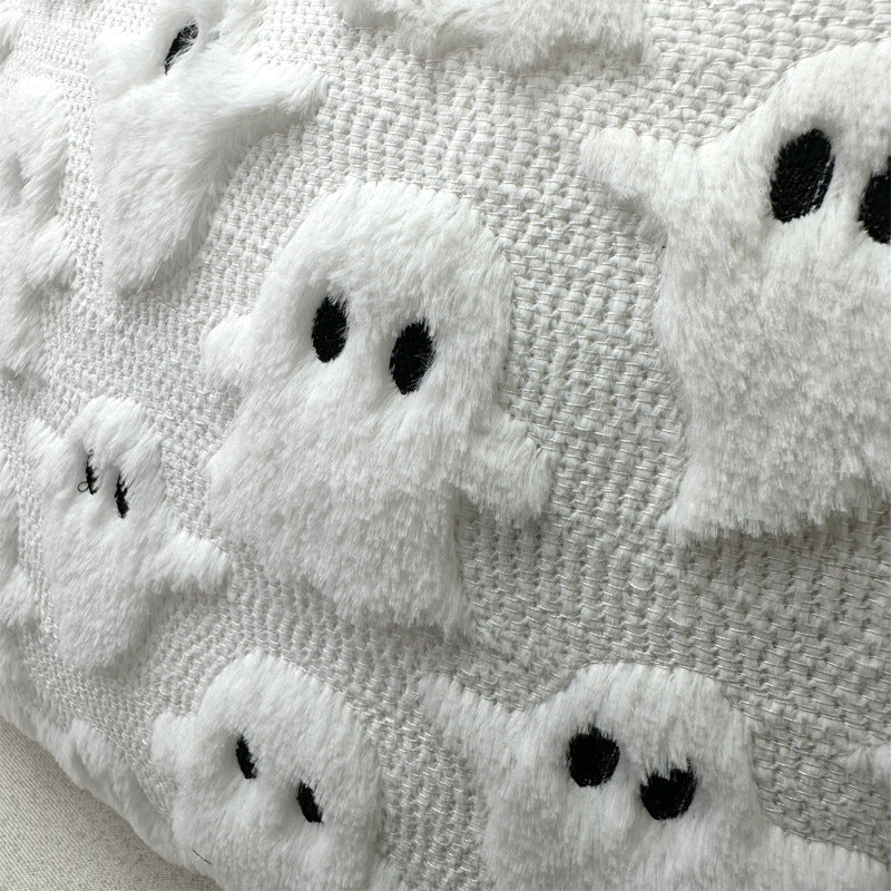 Ghost-Themed Accent Pillow
