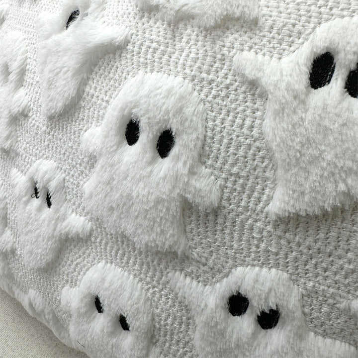 Ghost-Themed Accent Pillow
