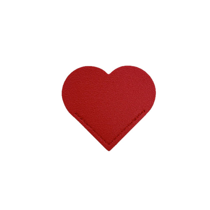 Heart-Shaped Leather Accessory