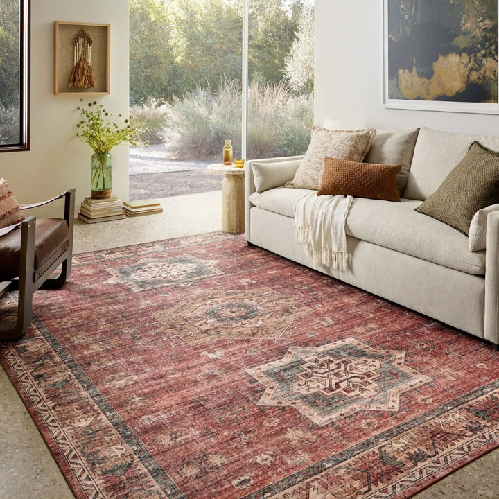 Vintage Floral Area Rug