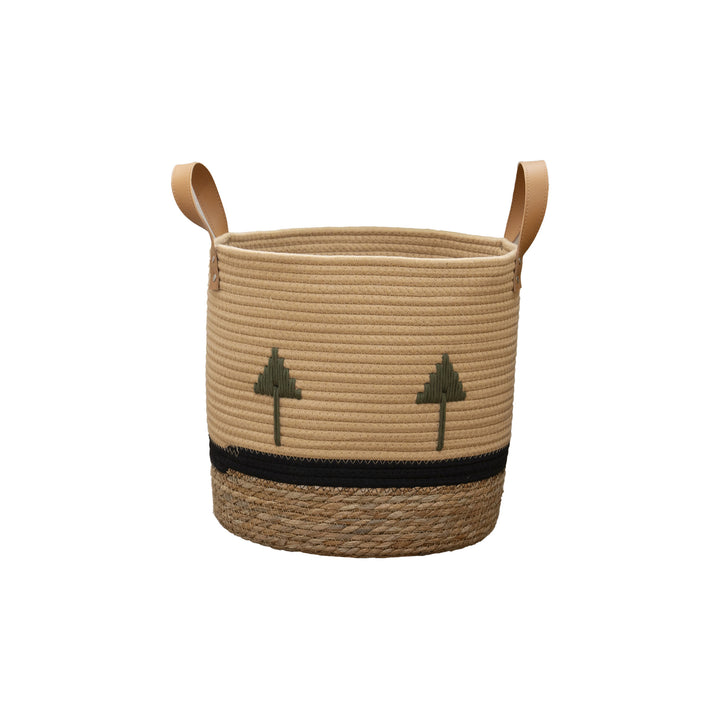Decorative Eco-Friendly Woven Storage Basket