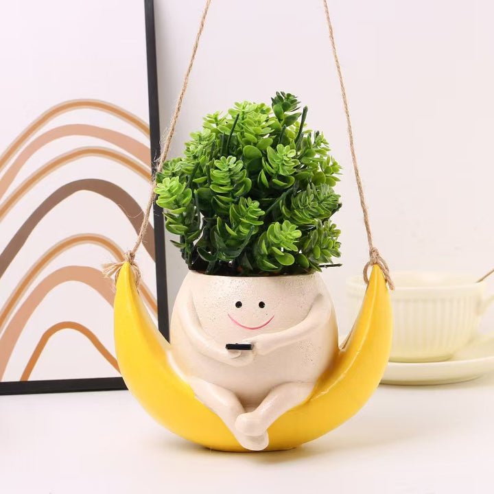 Whimsical Banana Planter