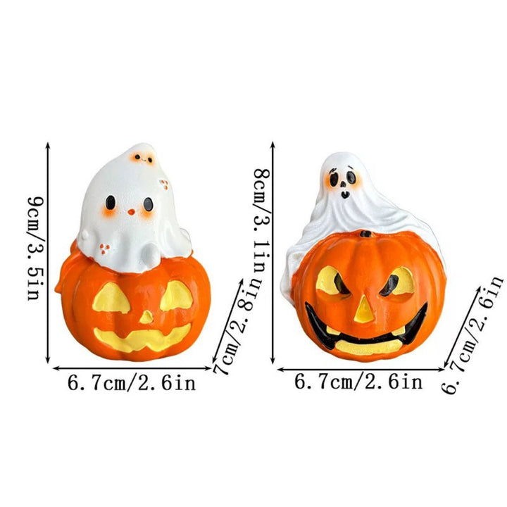 Funny Halloween Pumpkin Figure