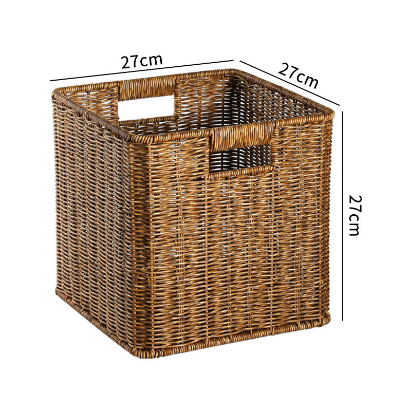 Decorative Storage Basket Cube