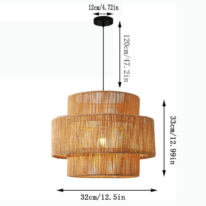Decorative Rattan Storage Basket