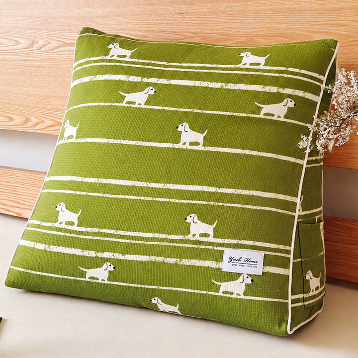 Cozy Textured Reading Pillow