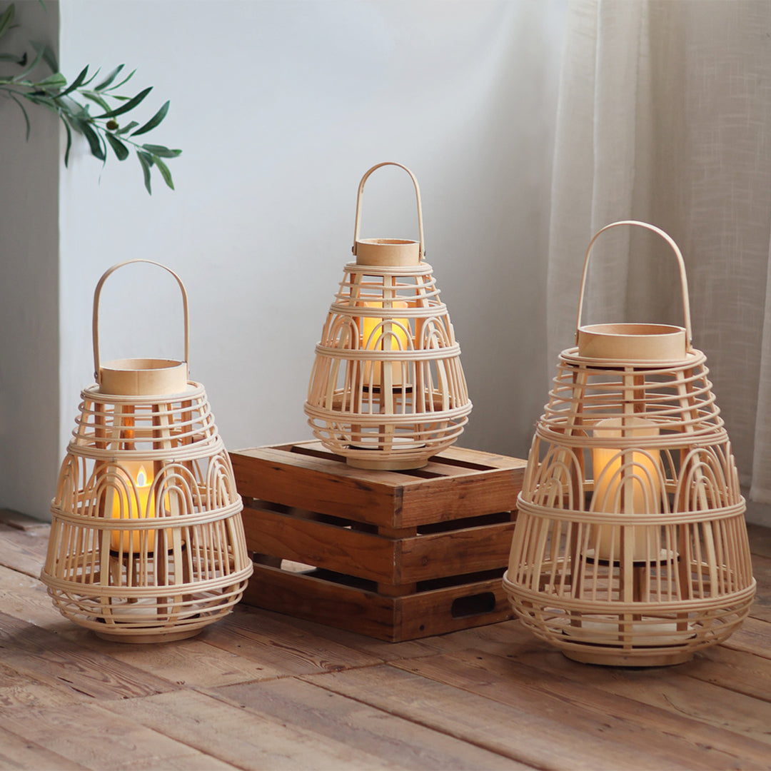 Handcrafted Rattan Lantern