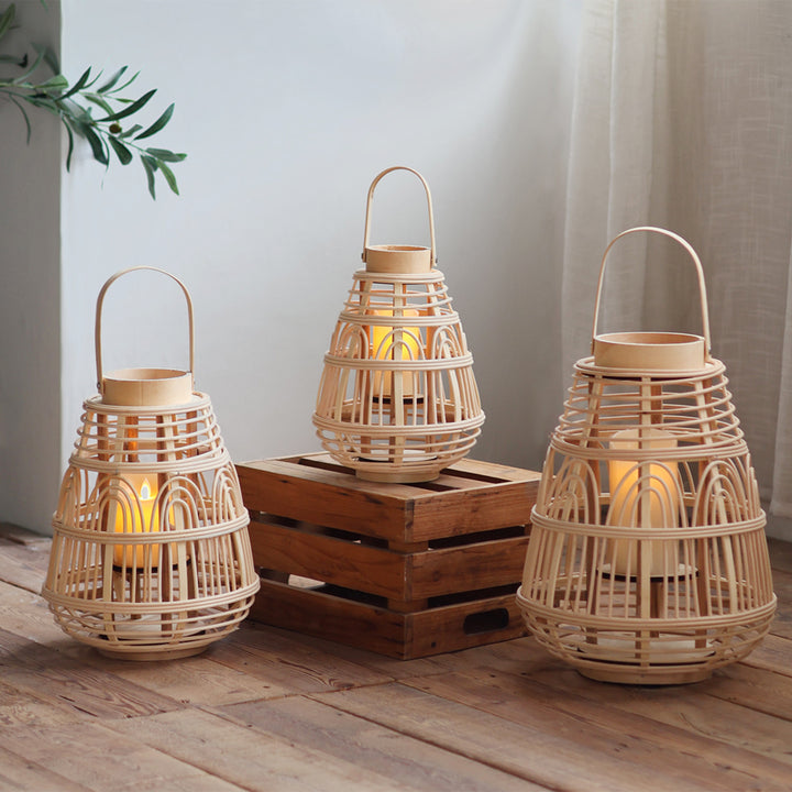 Handcrafted Rattan Lantern