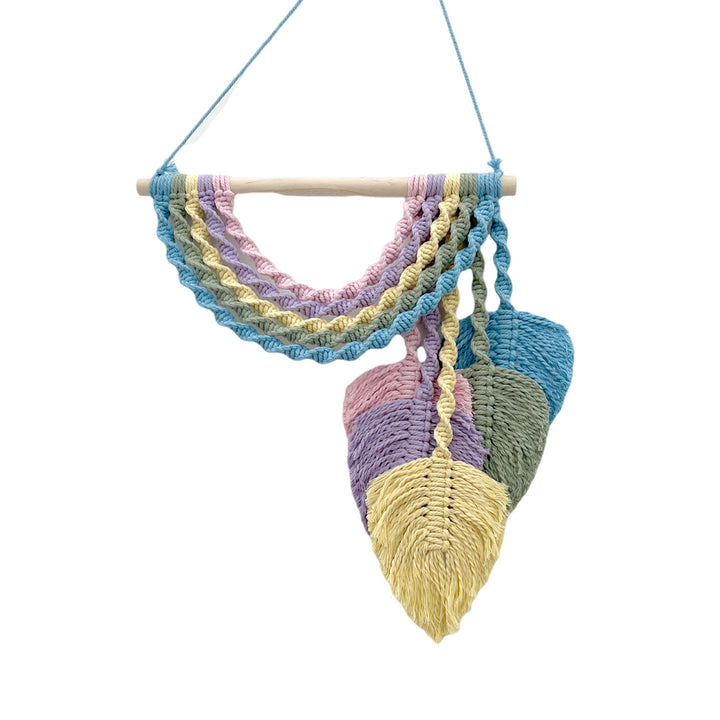 Macrame Leaf Wall Art Decor