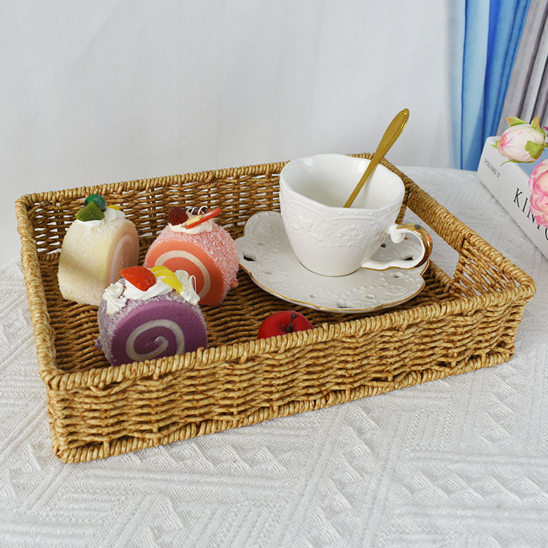 Handwoven Decorative Storage Tray