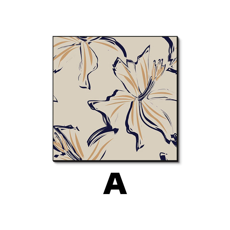 Floral Modern Art Canvas Print
