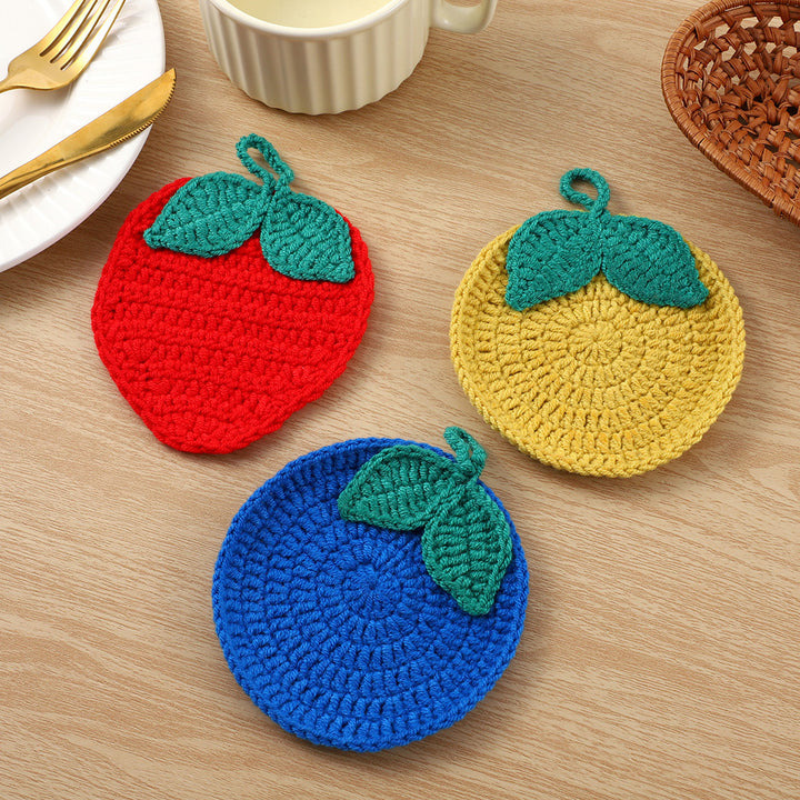 Decorative Crochet Coaster