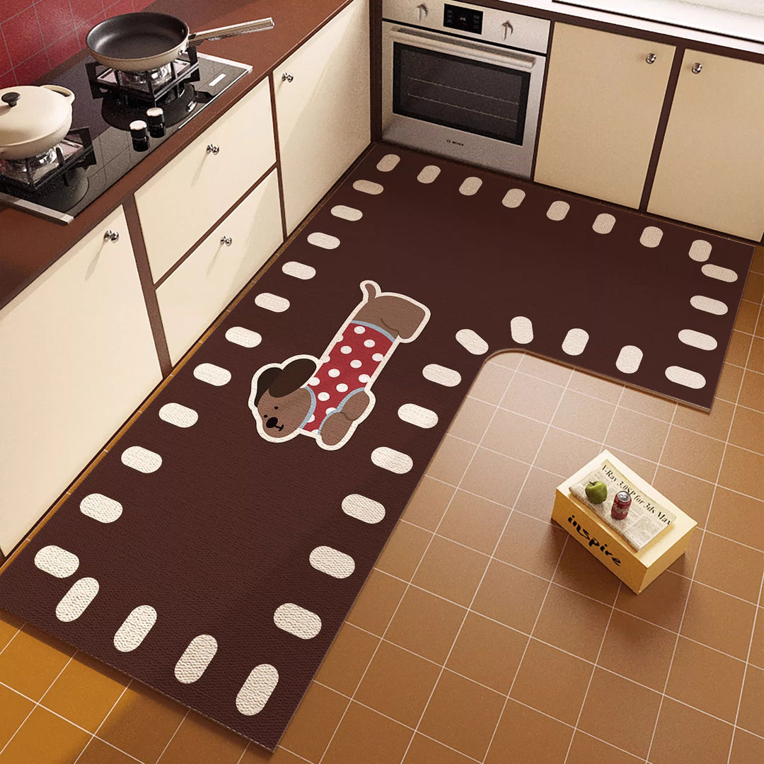 Kitchen-Themed Comfort Mat