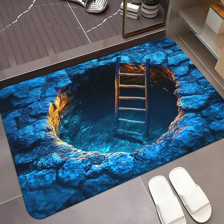 3D Illusion Welcome Mat