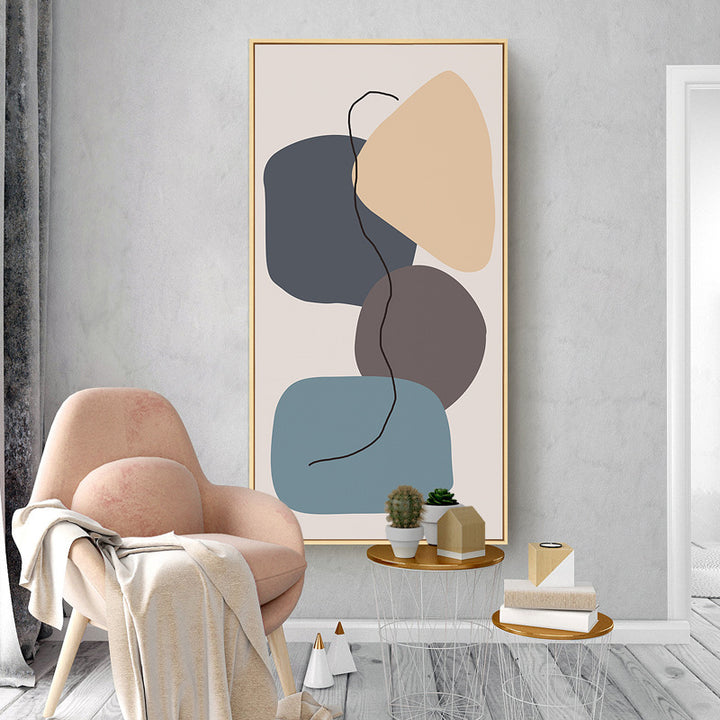 Framed Abstract Nature-Inspired Wall Art