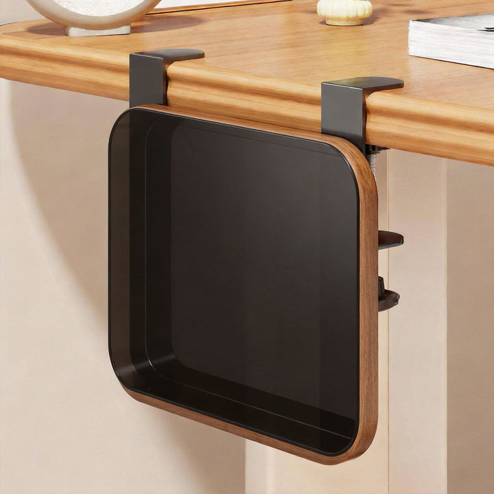 Clamp-On Window Sill Desk Extension Shelf
