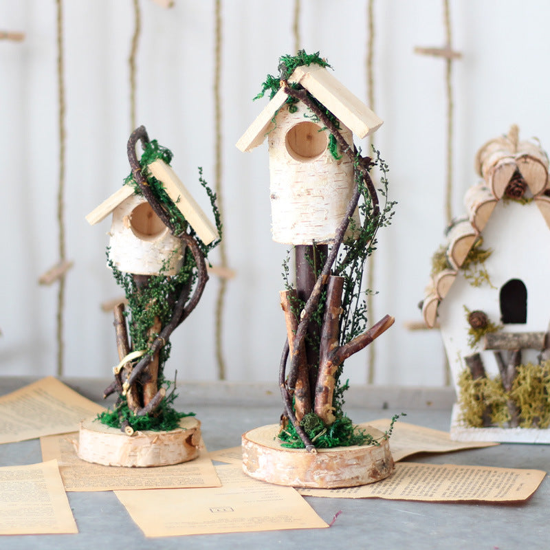 Decorative Birdhouse made of Wood