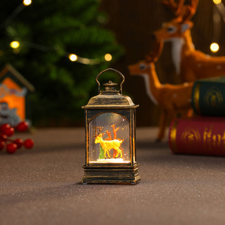 Decorative Snow Globe Lantern