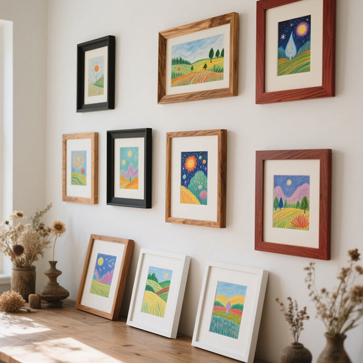 Artistic Framed Nature Wall Art