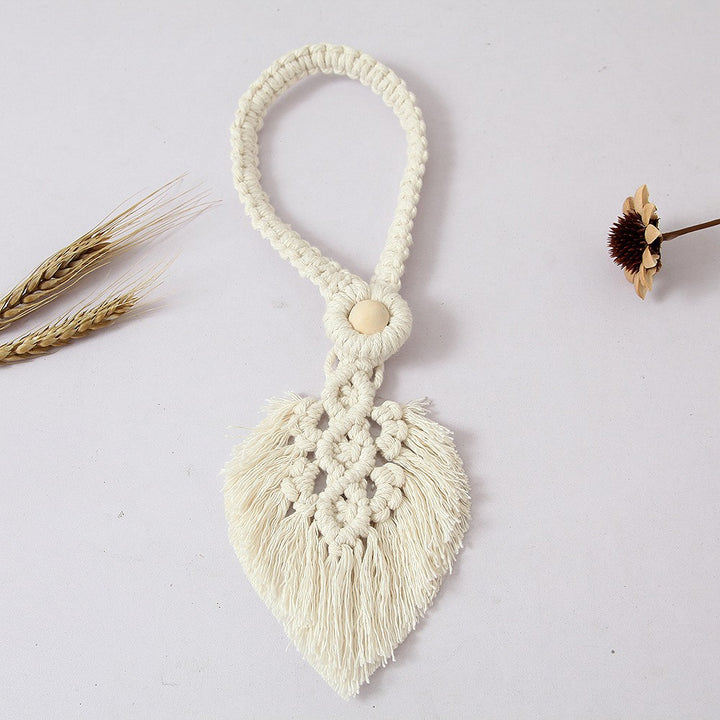 Macrame Curtain Tieback Holder