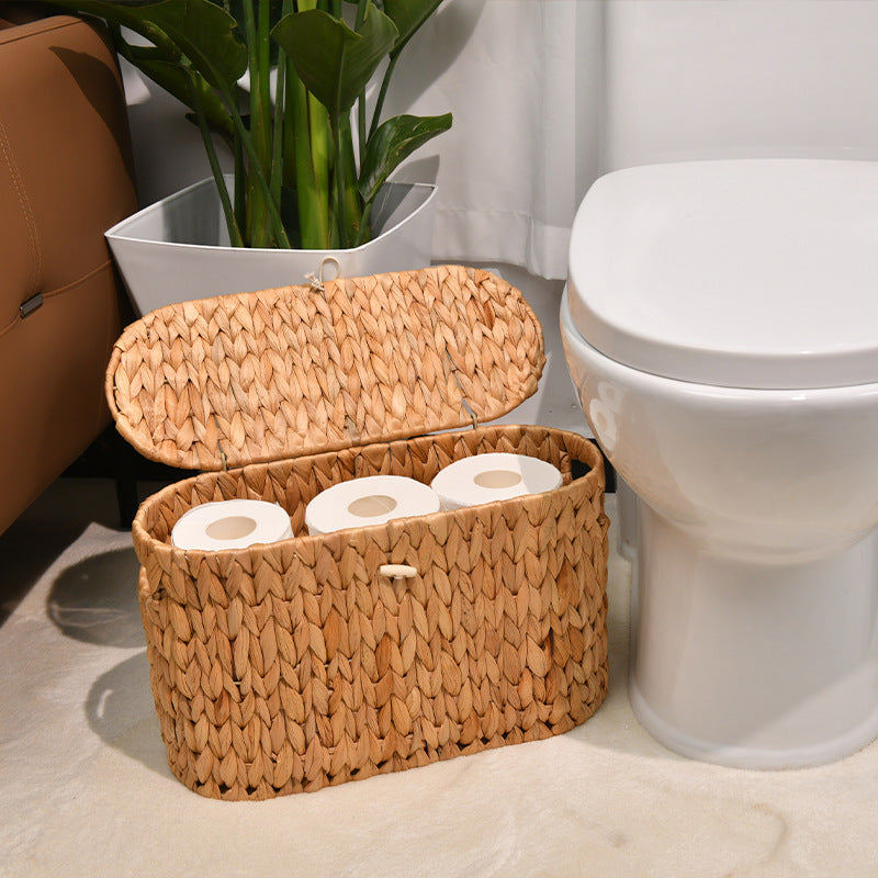 Handcrafted Woven Storage Container