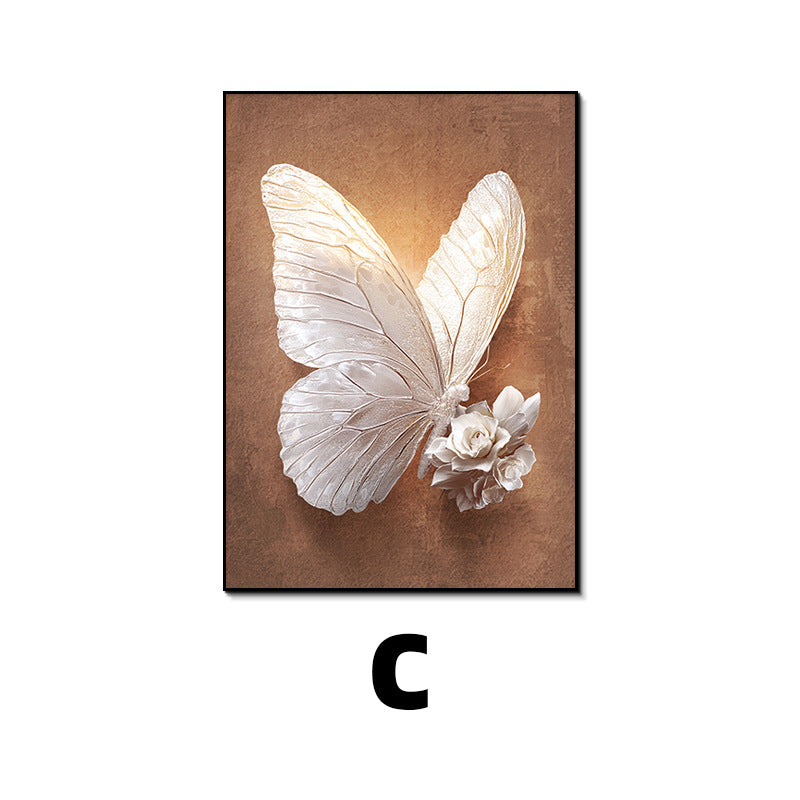 Butterfly-Inspired Decorative Wall Light