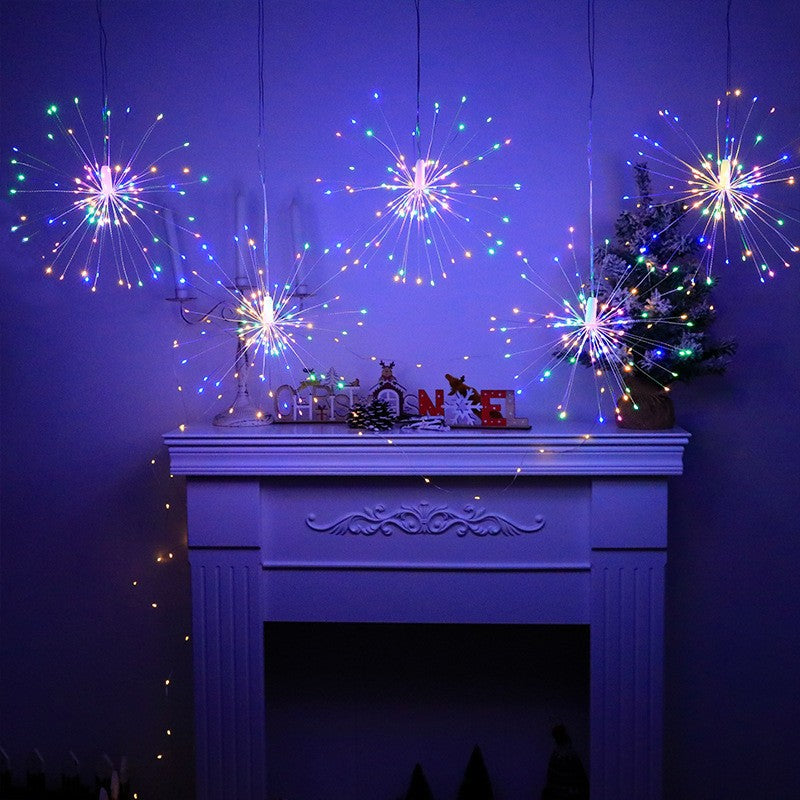 Hanging Starburst LED Sparkle Pendant Lights