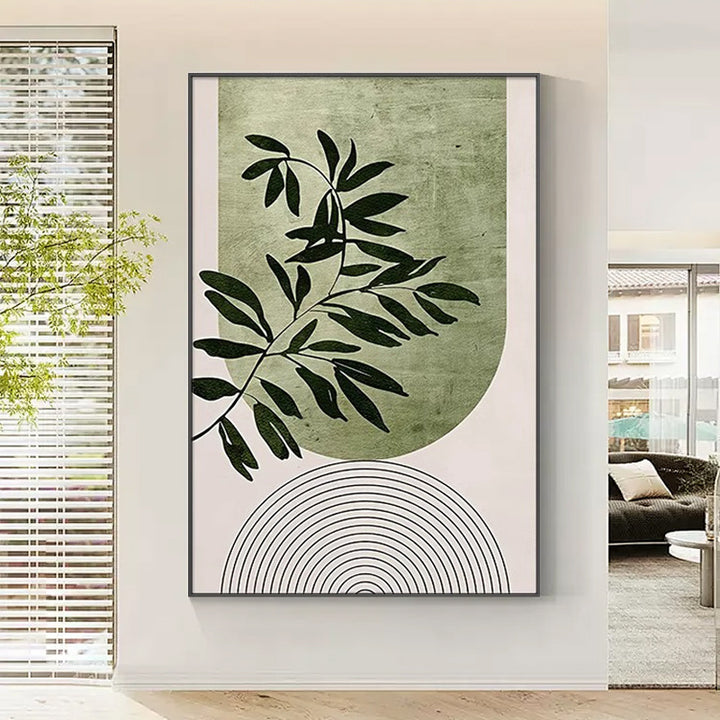 Framed Botanical Print Artwork