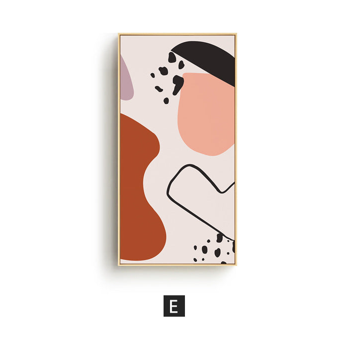 Framed Abstract Nature-Inspired Wall Art