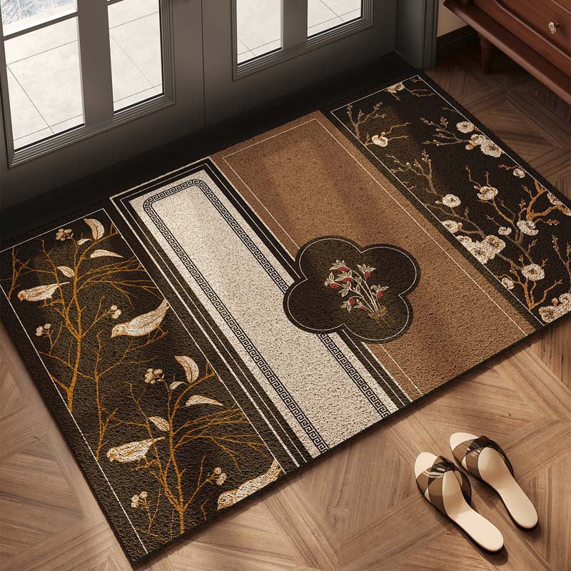 Checkerboard Pattern Welcome Mat Avarnia