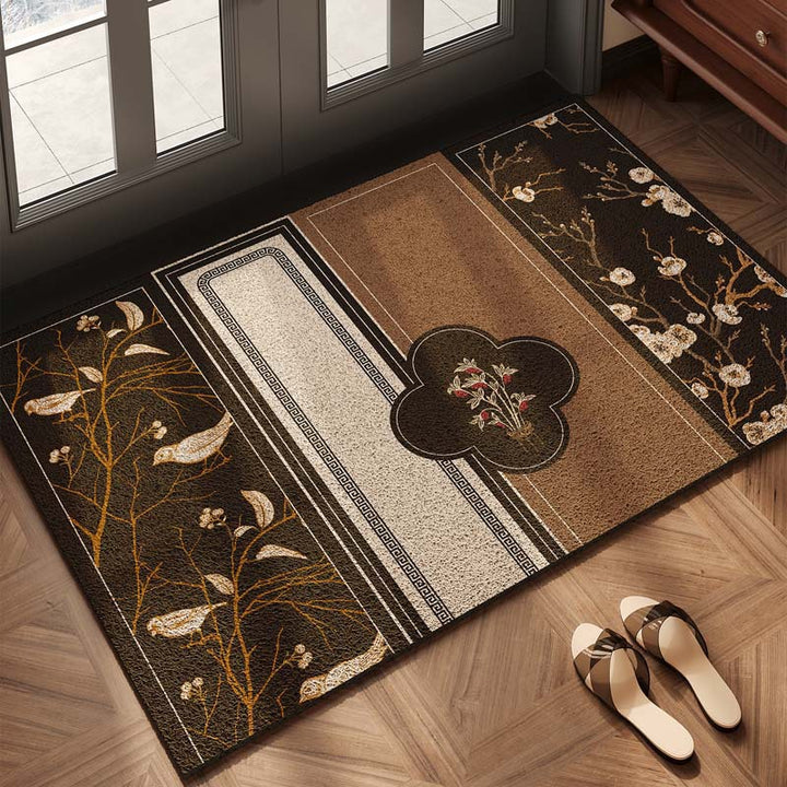 Checkerboard Pattern Welcome Mat Avarnia