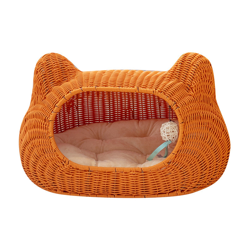 Rattan Cat Cave