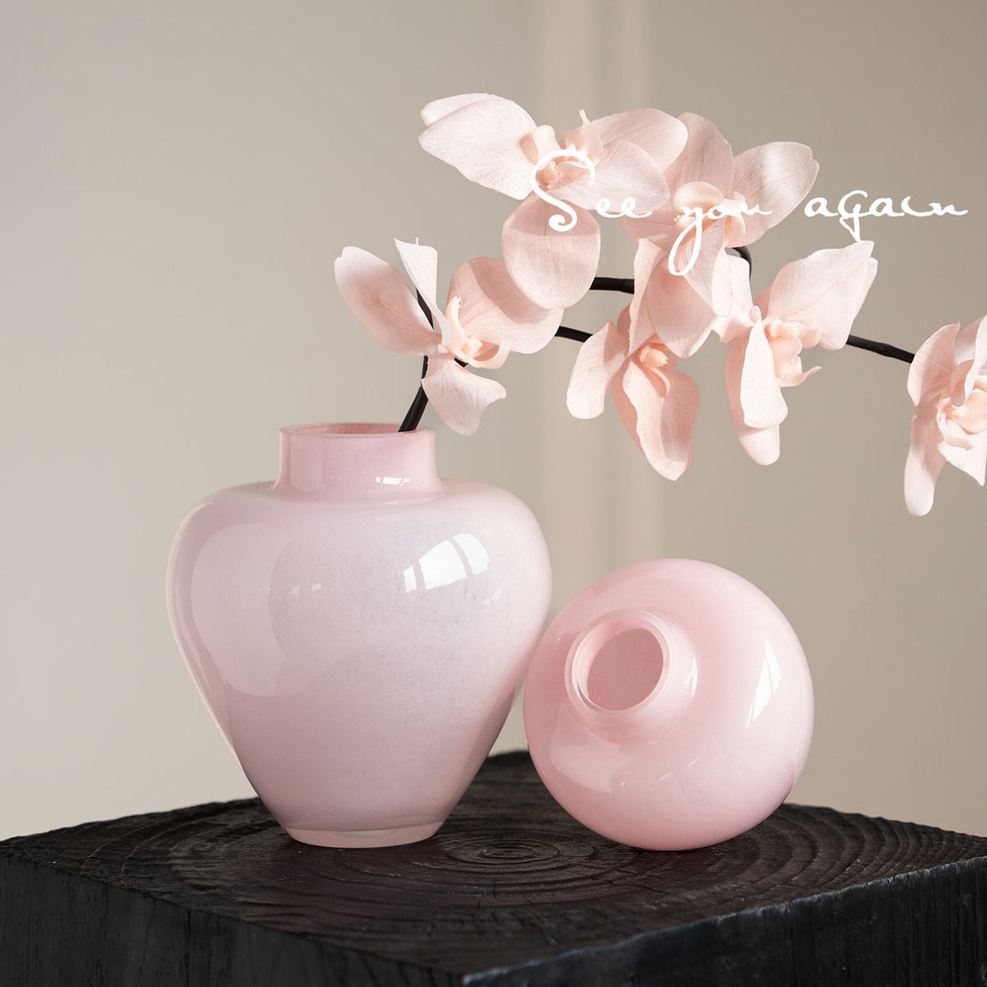 Elegant Heart-Shaped Glass Vase