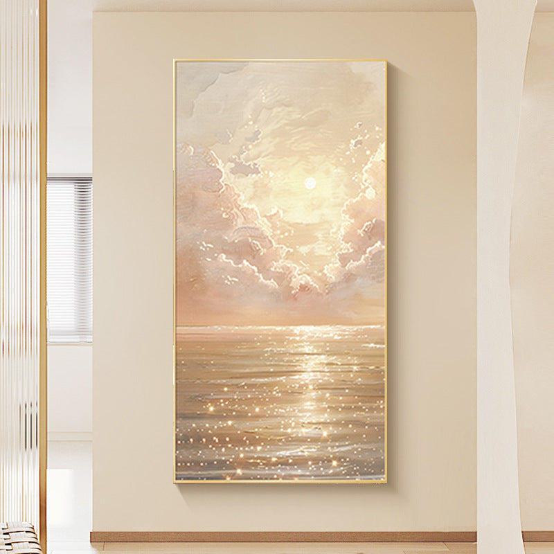 Elegant Coastal Sunset Wall Art