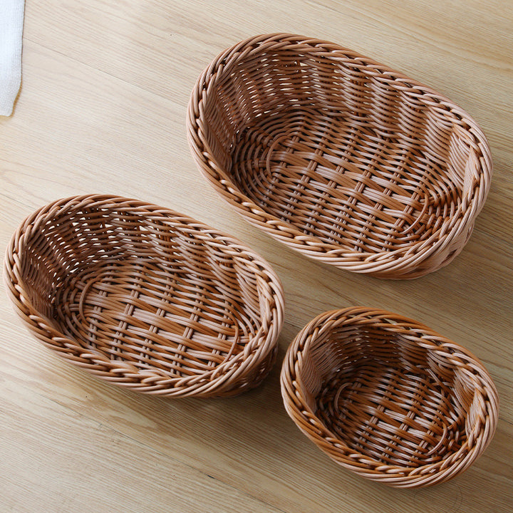 Elegant Woven Storage Bowl