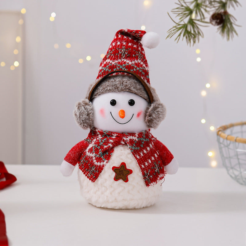 Decorative Snowman Figure