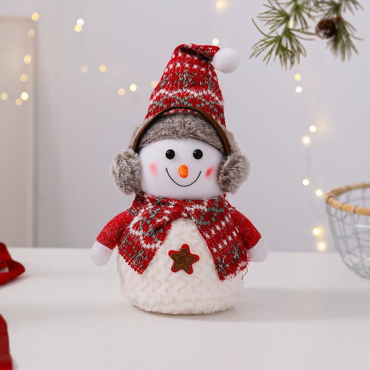 Decorative Snowman Figure